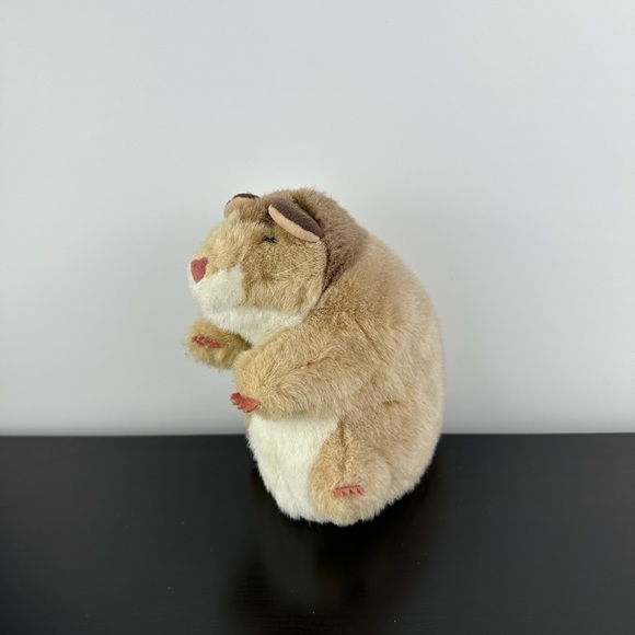 Folkmanis Puppets Hamster Hand Puppet 6” Realistic Plush Stuffed Animal - Picture 2 of 5